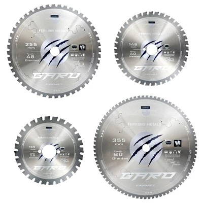 CERMET TIPED BLADES DE METALL